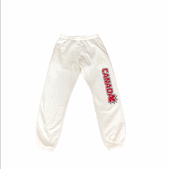 White Canada Sweats Size M - Picture 1 of 4